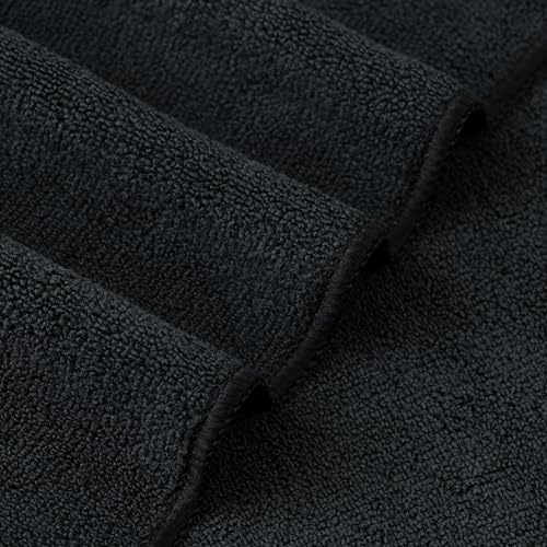 POLYTE 340 GSM Quick Dry Microfiber Hair Salon Towel, 16x29 in, 8 Pack - Image 6