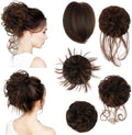HMD 5 Pieces Messy Hair Bun Hairpiece Tousled Updo for Women by HMD