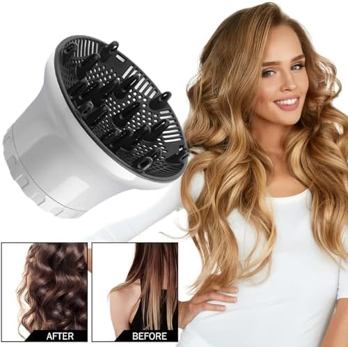 Hair Diffuser, Diffuser Attachment for Blow Dryer with D1.4-2.67in Nozzle - Image 4