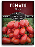 Roma Tomato Seeds for Planting - 1 Pack by SurvivalGardenSeeds