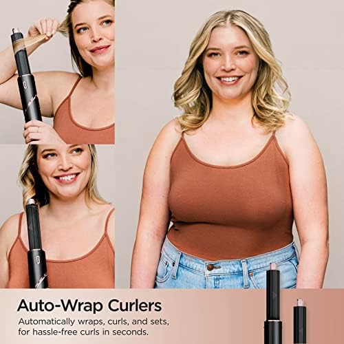 Shark HD440BK FlexStyle Air Drying & Styling System with Ultimate 6-Piece Accessory Set of Auto-Wrap Curlers, Curl-Defining Diffuser, Oval Brush, Paddle Brush & Concentrator Attachments, (Renewed) - Image 6