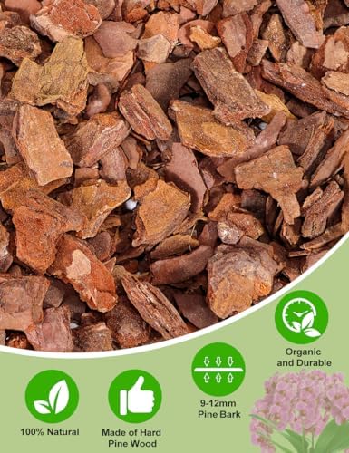 TOYPOPOR Orchid Potting Mix, (6 Quarts)Orchid Bark With Perlite, Potting Soil Medium for Plant Indoor, Pine Bark Wood Chips for Houseplant Fast Drainage, Water Retention, Air Flow and Root Ventilation - Image 4