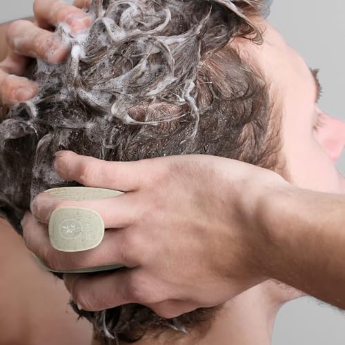 Ecoed Scalp Massager Shampoo Brush, Scalp Scrubber & Exfoliator (Natural) - Image 4