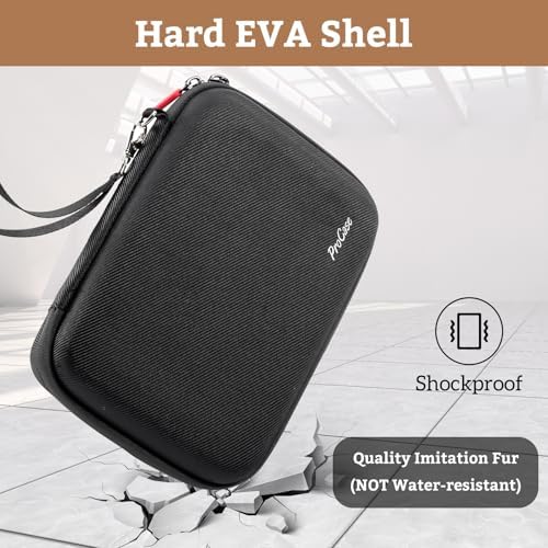 ProCase Hard Travel Case for Hair Clippers -Black, Small - Image 5