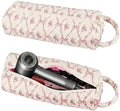 Bow Floral Hair Tools Bag Compatible with Dyson Airwrap Shark FlexStyle by Canumer