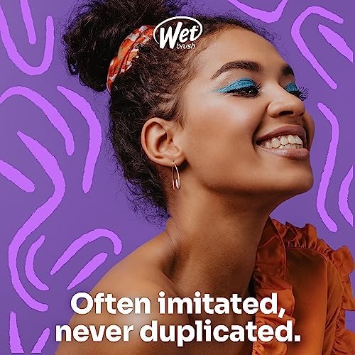Wet Brush Original Detangling Hair Brush, Hipster Doodle - Ultra-Soft IntelliFlex Bristles - Detangler Brush Glide Through Tangles With Ease For All Hair Types - For Women, Men, Wet & Dry Hair - Image 6