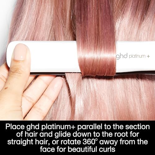 ghd Platinum+ Styler ― 1" Flat Iron Hair Straightener, Professional Ceramic Hair Styling Tool for Stronger Hair, More Shine, & More Color Protection - Image 5