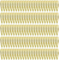 120 Pack Gold 2 Inch Barrettes Women Metal Snap Hair Clips Accessories by Colorfullifefromnowon
