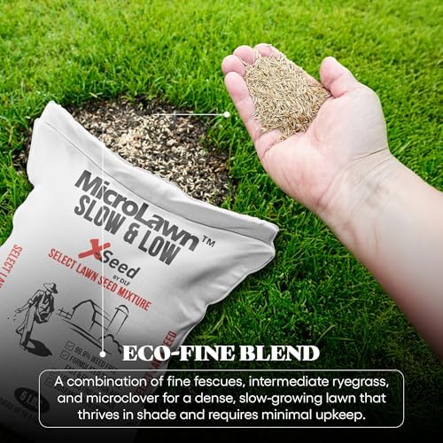 X-Seed Micro-Lawn Slow & Low Grass Seed for Cool Season Lawns - 5LB - Image 5