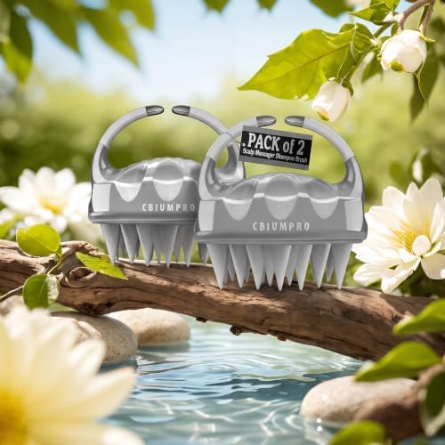 Cbiumpro 2 Pack Scalp Massager Shampoo Brush Scrubber Exfoliator - Image 2