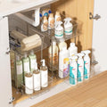 Vtopmart 2 Pack Larger Higher Pull Out Under Sink Organizer (M-Higher) by Vtopmart