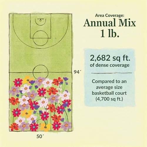 Ferry-Morse Annual Bulk Wildflower Seeds, 500,000+, 1 lb - Image 6
