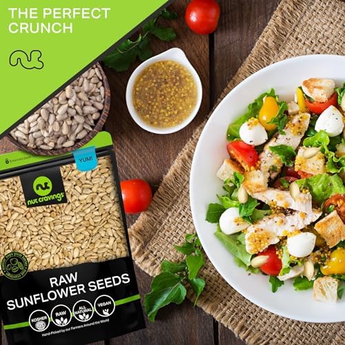 NUT CRAVINGS - Raw Sunflower Seeds Kernels to eat (32oz - 2 LB) Unsalted - Image 7