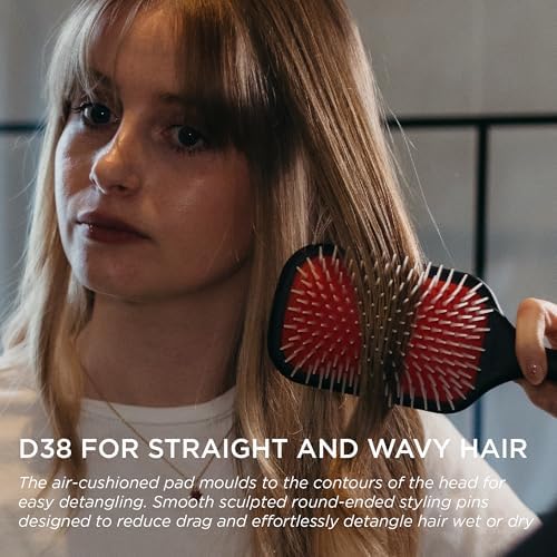 Denman Power Paddle Hair Brush for Quick and Convenient Detangling, Blow Drying and Styling - Combination of D3 Styling Pens & Paddle Brush - For Men and Women P038 - Image 4