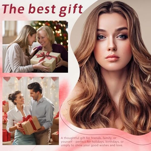 Curling Tie New Hair Curlers to Sleep in, Heatless Curls Overnight Headband, Soft Ribbon Wrap for Long Hair, Perfect Natural Curls Bouncy Curls Hairstyle Hair Suitable for All Hairs Types(Red) - Image 6