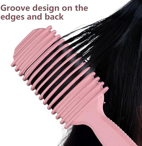 Curly Hair Brush, Curl Defining Brush, Hair Brush, Flexible, Curl Enhancing, Reduce Pulling (Pink) - Image 5