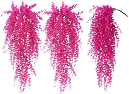 RECUTMS Artificial Plants Fake Hanging Vines Shrub Draping Eucalyptus Vines by RECUTMS