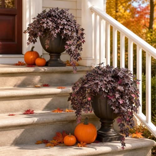 Fall Artificial Plants Fake Ivy Hanging Vines Greenery for Outdoor Planter - Image 6
