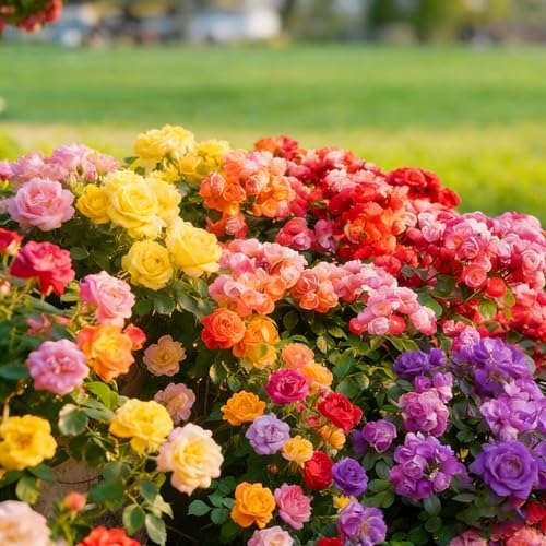 295+pcs Climbing Rose Seeds for Planting, Rose Hummingbirds Vine Flower Seeds, Heirloom Non-GMO Bloom Flowers Plants for Home Garden Outdoors Indoors - Image 2