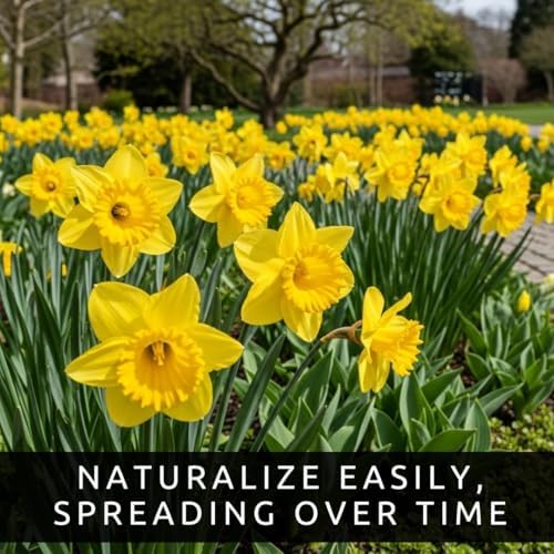 Yellow Dutch Master Daffodil Bulbs for Planting - Fresh Blooming Flowers, Easy to Grow Perennials - Sunshine Flowers - Early Spring Blooms - Indoor or Outdoor Growing (20 Bulbs) - Image 2