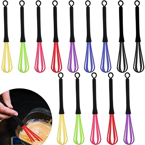 14 Pcs Plastic Hair Coloring Mixer Hair Color Whisk Hair Dye Cream Stirrer Tint Color Cream Colorful Spoon Applicator Hair Bleaching Highlight Tool for Home Barber Shop Salon by Aswewamt