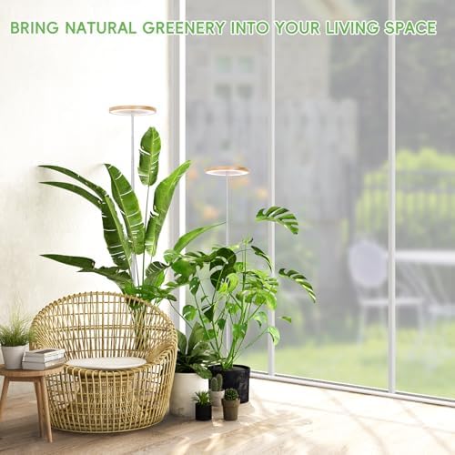 LBW 6.3" Grow Light, 72 LEDs Full Spectrum Grow Lights for Indoor Plants - Image 5