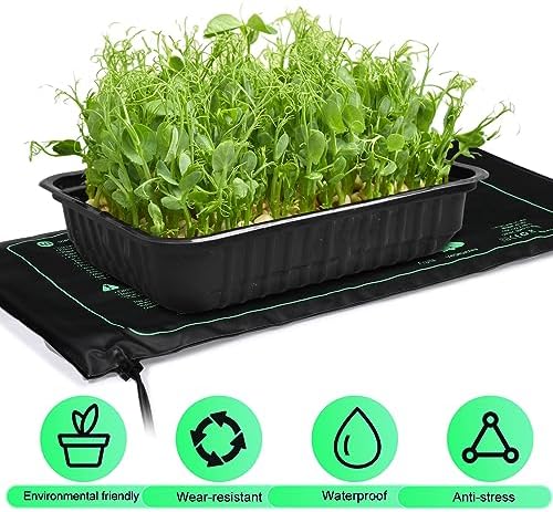ROCEEI 6 Pack Durable Seedling Heat Mat 10" x 20.75" Waterproof Pad - Image 6