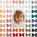 CÉLLOT 40Pcs 3 inch Hair Bows for Girls Grosgrain Ribbon Toddler Back to School Hair Accessories with Alligator Clips for Baby Girls Kids by C%C3%89LLOT