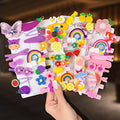 42 Pieces Baby Hair Clips, Hair Pin, Barrettes for Girls, Toddler Girls Hair Accessories, Kids Hair Clips for Styling, Flower Rainbow Candy Fruits Butterfly Hair Barrettes by ThankforvisitingSKYNEO