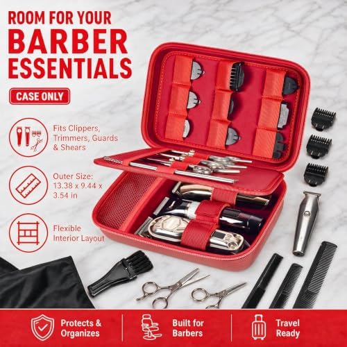 Boobowl Barber Accessories Bag for Clippers and Supplies, Hair Clipper Box - Image 2