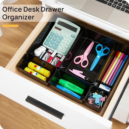 Vtopmart 25 Pack Plastic Drawer Organizers with Non-slip Rubber Pads - Image 4