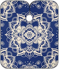 ALAZA Blue Mandala Barber Cape for Men Women, Waterproof Haircut Apron Beard Shaving Bib Hair Cutting Cloth 55 x 65 Inch by ALAZA
