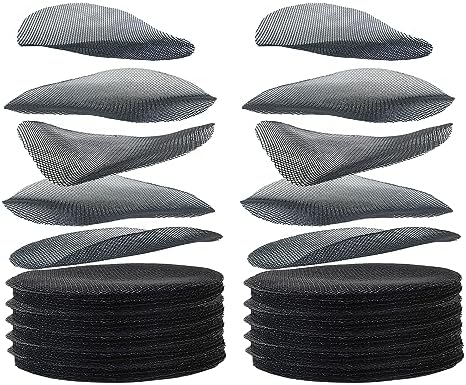 RooTrimmer 200 Pack 68MM, 2.7 inch Round Mesh Nets for Block Soil Leaking of 4 inch Nursery Pots(or Other Pots Bottom Around 2.7") by RooTrimmer