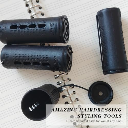 24 Pcs Jumbo Perm Rods,Black Perm Rods,1.18 Inch Large Perm Rod For Hair - Image 2