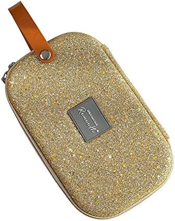 RemeeHi Lace Wig Travel Bag Storage Case, Hair Tools Hairdressing Bag, Stylist Cosmetic Organizer With Accessory Pockets Small G106 by RemeeHi