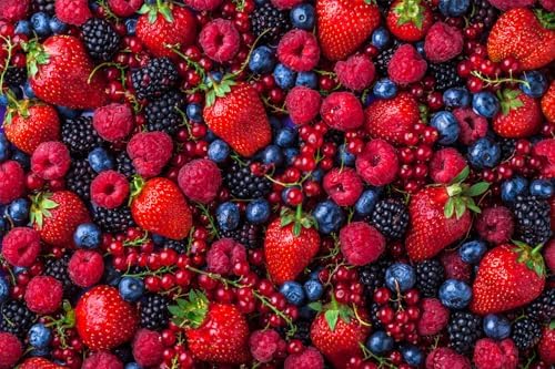 1200+ Mix Fruit Seeds Berry Seeds for Planting (9 Varieties) Heirloom Strawberry Raspberry Mulberry Apple Orange Blueberry Lemon Elderberry Cherry Seed for Home Garden - Image 4