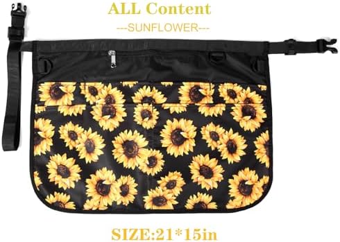Waterproof and Bleach-proof Hair Stylist Apron with 7 Pockets for Men Women - Image 3