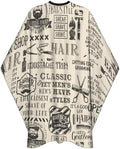 Barber Cape for Men, Professional Hair Cutting Cape for Salon Use by Unknown