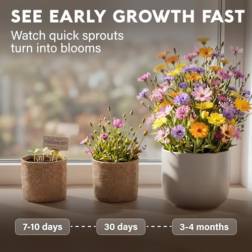 Wildflower Seed Mix Growing Kit - Image 5