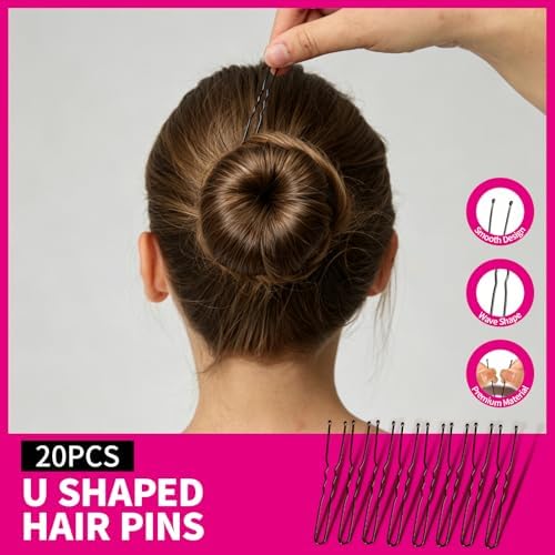 Teenitor Colorful Hair Accessories Kit for Woman Girls 500pcs Elastic Hair Bands 30pcs Ponytail Holders, Seamless Thick Hair Bands, 40pcs Bobby Pins Colorful - Image 6