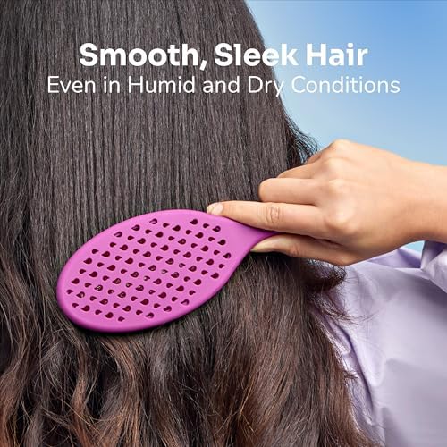 Wet Brush Frizz-Free Detangler Brush with Ionic Technology, Pink, Provides Frizz Control, Reduces Static, and Smooths All Hair Types, Best For Dry Hair, Made for Women, Men & Kids - Image 5
