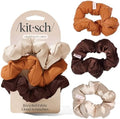 Kitsch Scrunchies for Women - Hair Ties No Damage - Sedona, 3pcs by Kitsch