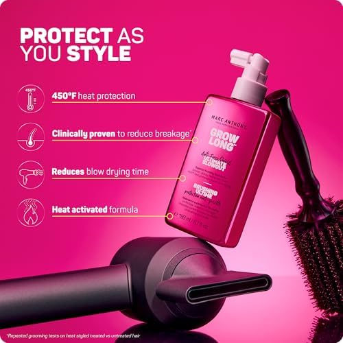 Marc Anthony Grow Long Ultimate Blowout, Anti-Frizz Heat Protection 2 pack - Image 2