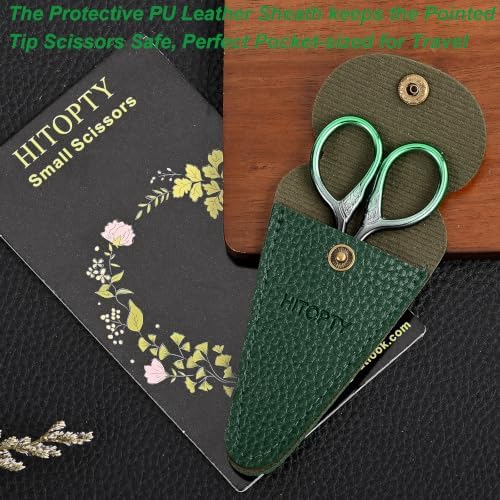 Small Sharp Scissors for Women Men Eyebrow Hair Beauty Grooming - Image 2