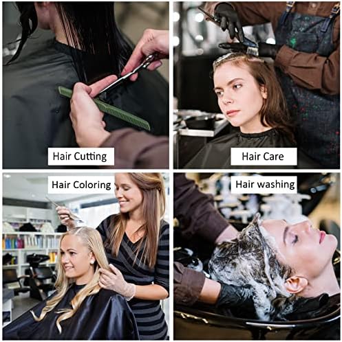 Foaincore 20 Pack Professional Hair Cutting Salon Nylon Cape Barber Styling Hair Cape with Snap Closure - Image 7