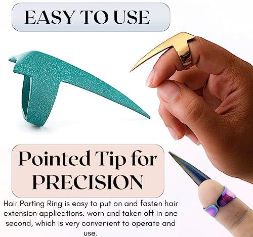 Hair Parting Ring for Braiding and Extensions, CEC-8 - Image 4