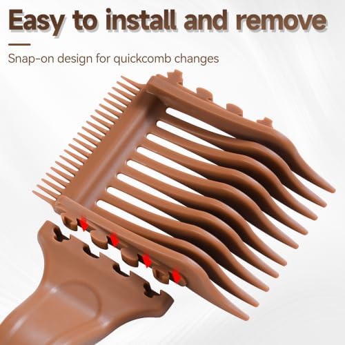 4-in-1 Detachable Fade Comb Set - Image 7