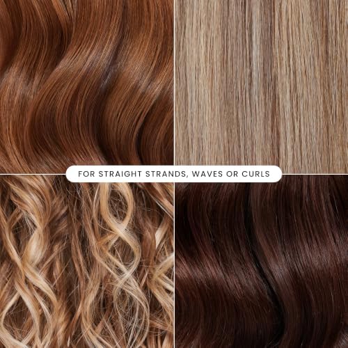 Tangle Teezer Chrome Detangler Mini Hair Brush, Straight to Curly, Pink - Image 6