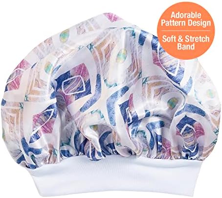 Red by Kiss Baby Satin Bonnet Sleep Caps Hair Wraps Hair Bonnet - Image 2