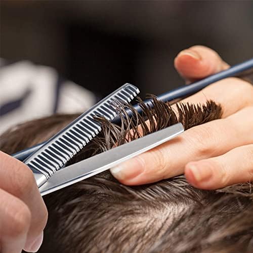 Hair Cutting Scissors Thinning Shears Kit, 6.5 inch Professional Haircut Scissors for Beard Trimming Shaping with Comb Case, Hairdressing Shears Set - Image 7